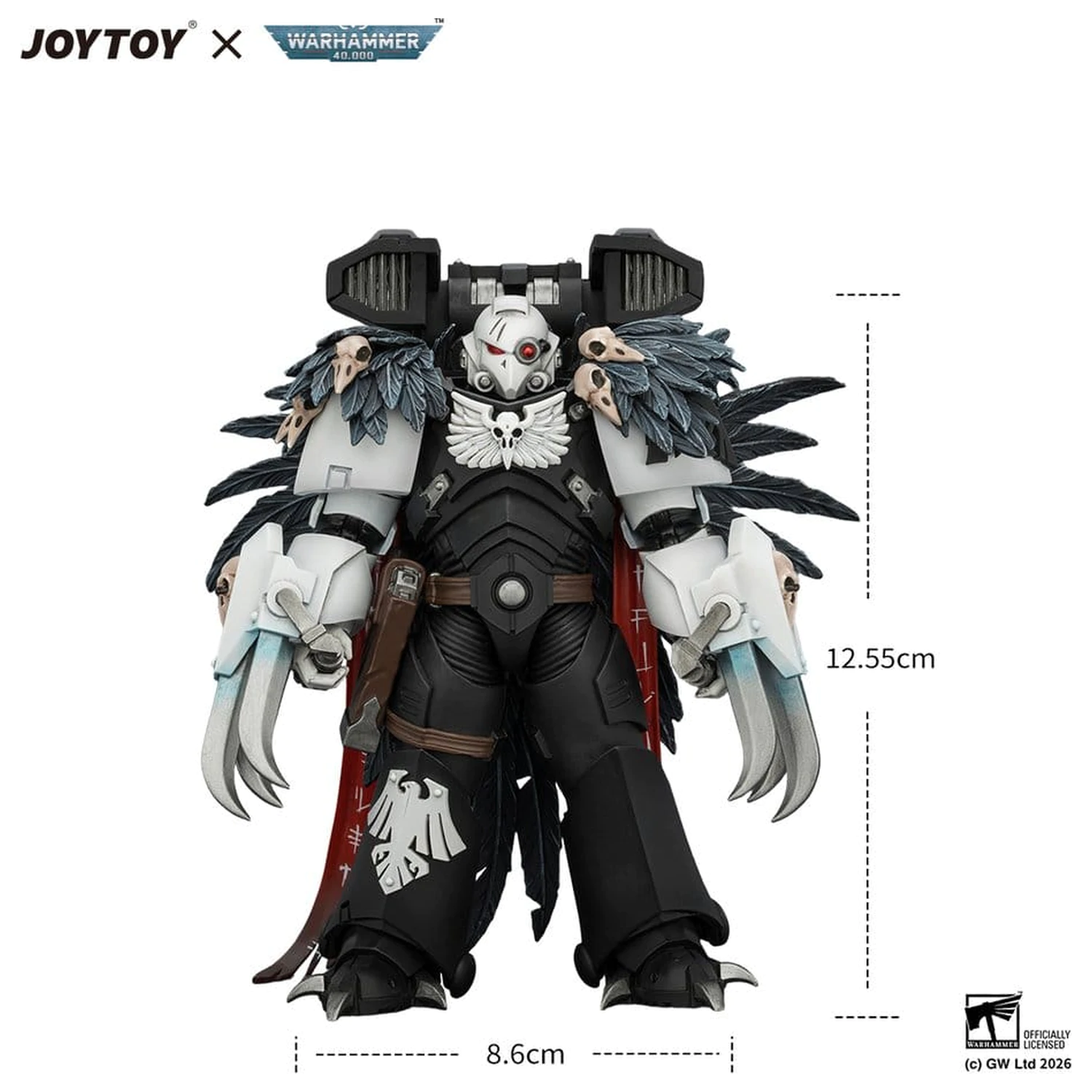 Warhammer Action-Figur Raven Guard Chapter Master Aethon Shaan 13 cm Produktfoto