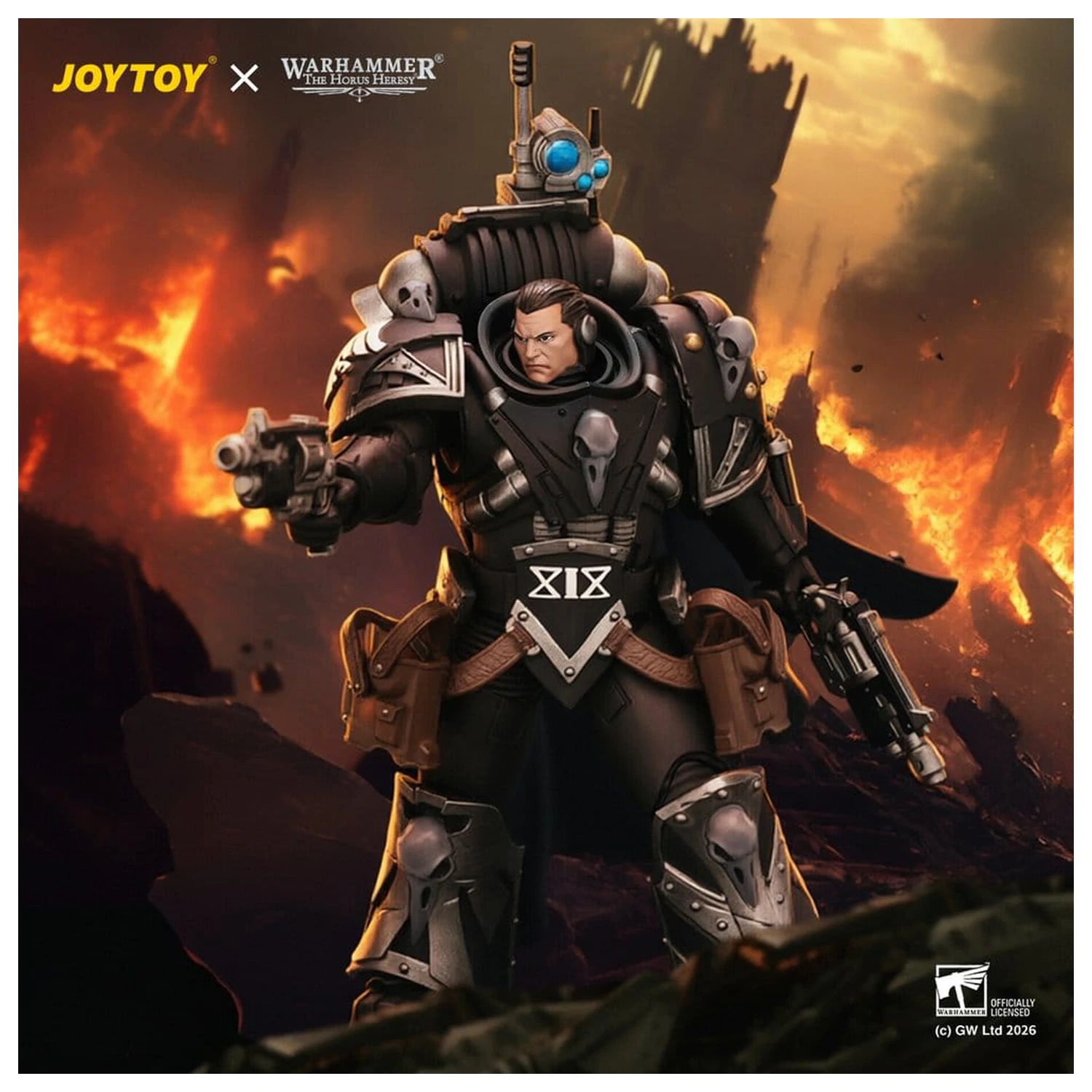 Warhammer Actionfigur Raven Guard Kaedes Nex, the Blood Crow 13 cm Produktfoto