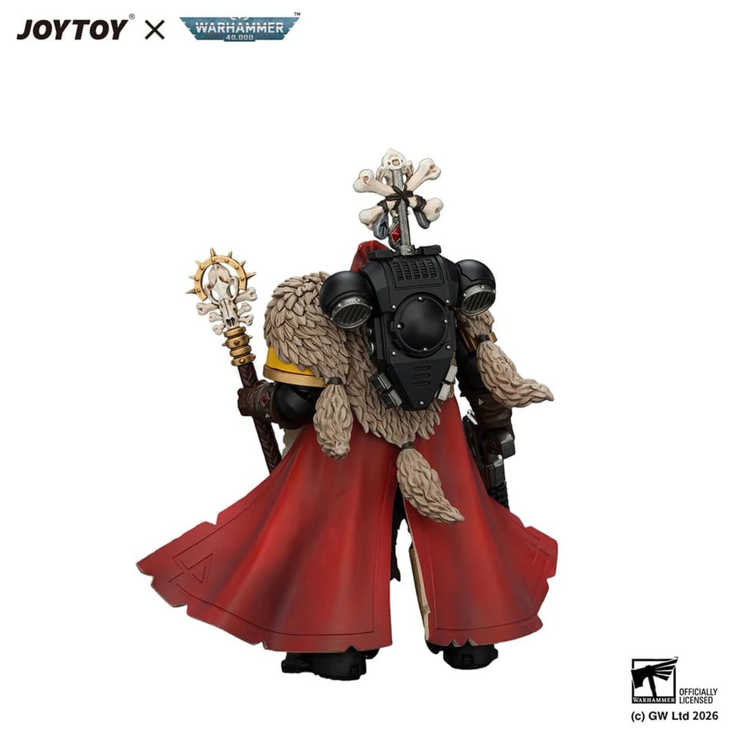 Warhammer Actionfigur Space Wolves Wolf Priest 12 cm Produktfoto