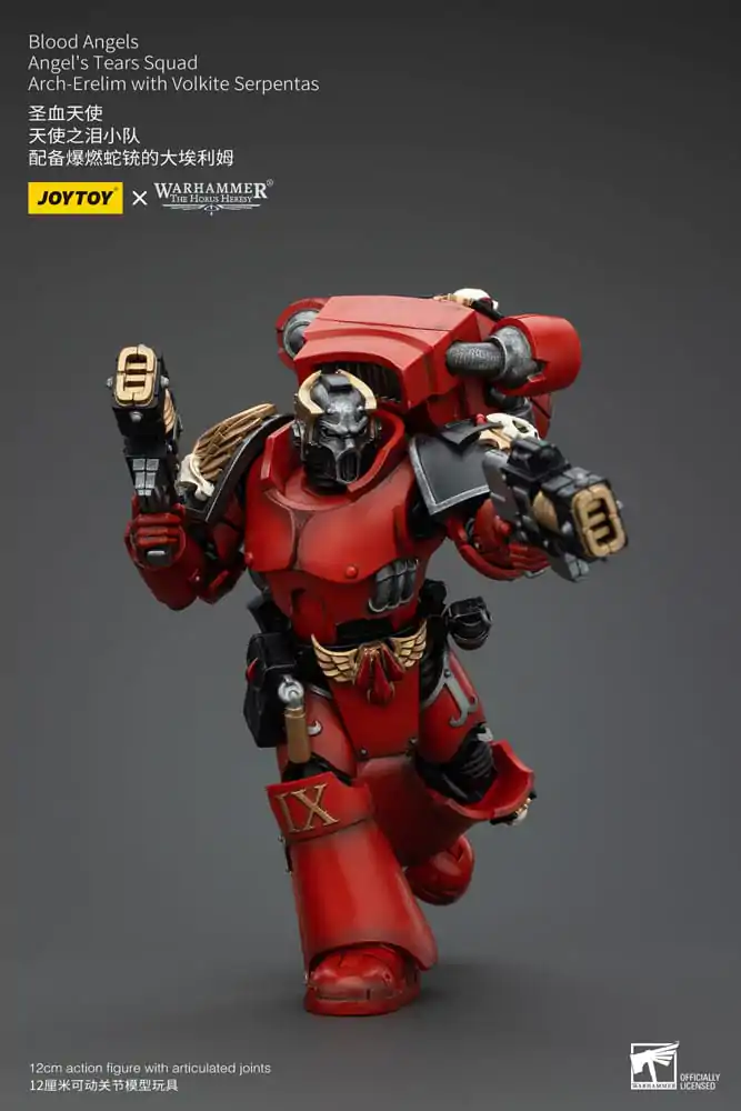 Warhammer The Horus Heresy Actionfigur 1/18 Blood Angels Angel's Tears Squad Arch-Erelim with Volkite Serpentas 12 cm termékfotó