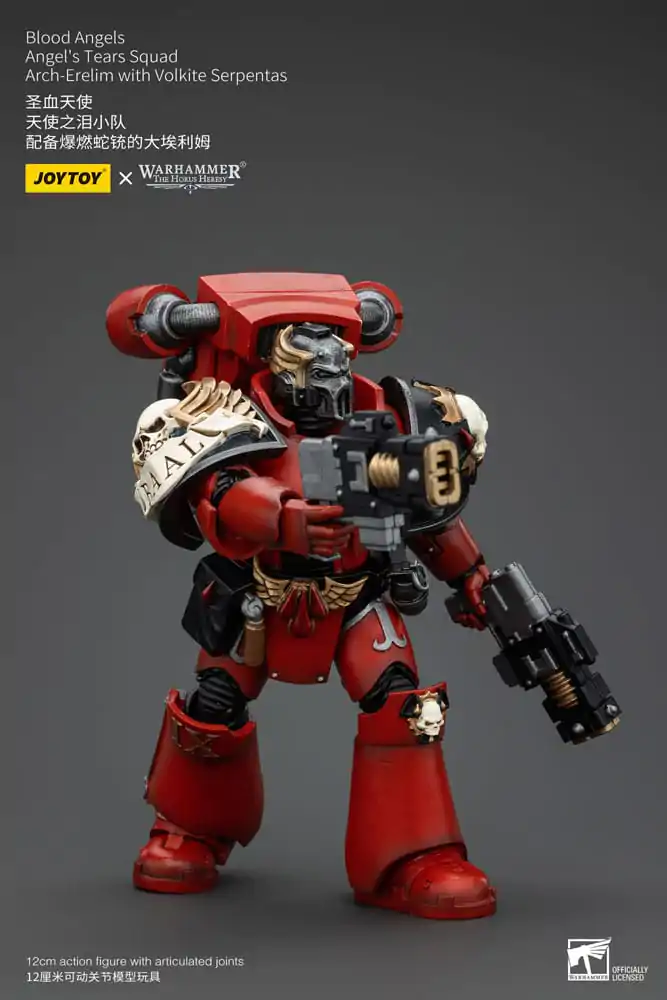 Warhammer The Horus Heresy Actionfigur 1/18 Blood Angels Angel's Tears Squad Arch-Erelim with Volkite Serpentas 12 cm termékfotó