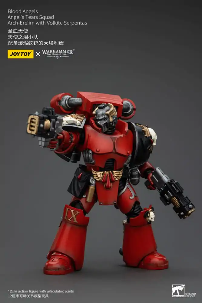 Warhammer The Horus Heresy Actionfigur 1/18 Blood Angels Angel's Tears Squad Arch-Erelim with Volkite Serpentas 12 cm termékfotó