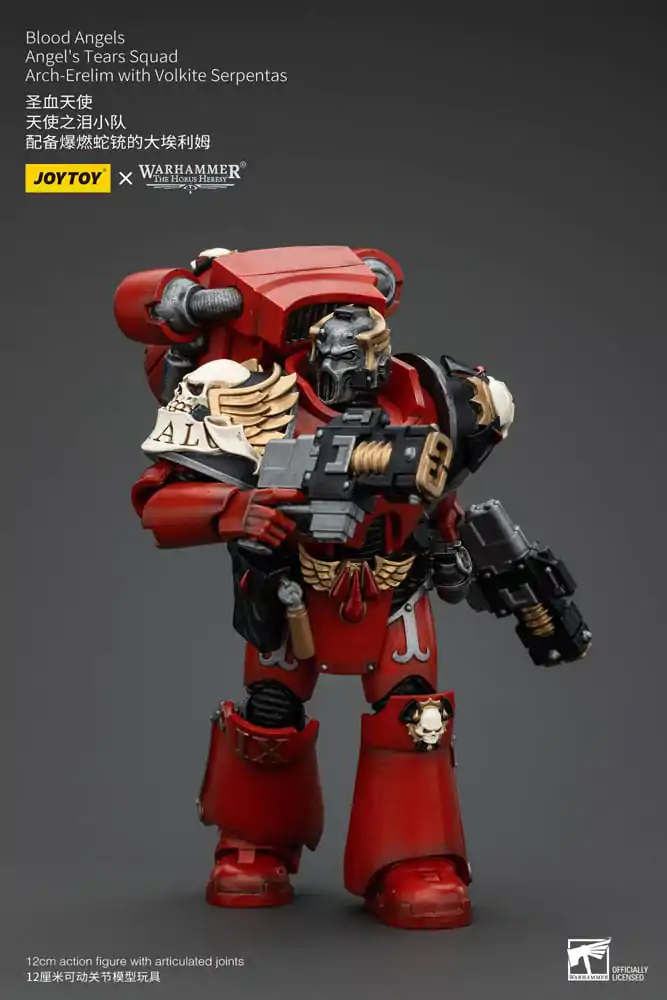 Warhammer The Horus Heresy Actionfigur 1/18 Blood Angels Angel's Tears Squad Arch-Erelim with Volkite Serpentas 12 cm termékfotó