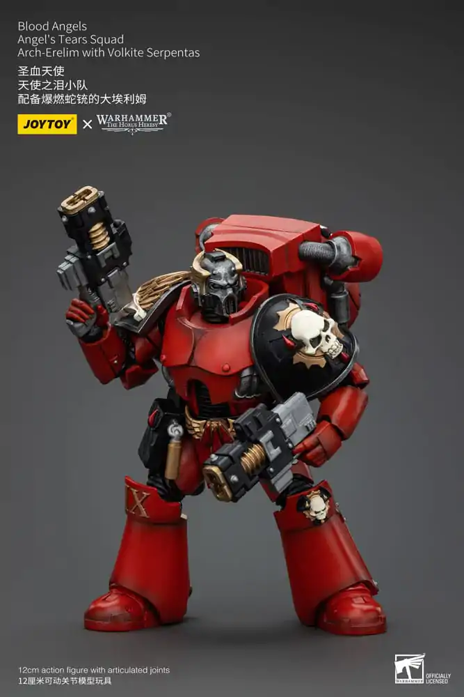 Warhammer The Horus Heresy Actionfigur 1/18 Blood Angels Angel's Tears Squad Arch-Erelim with Volkite Serpentas 12 cm termékfotó