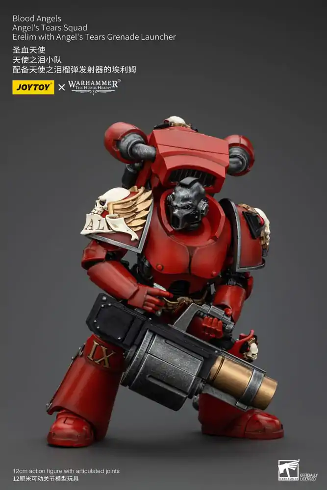 Warhammer The Horus Heresy Actionfigur 1/18 Blood Angels Angel's Tears Squad Erelim with Angel's Tears Grenade Launcher 12 cm termékfotó