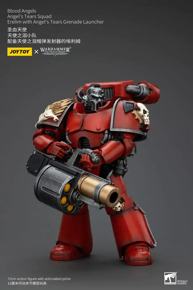 Warhammer The Horus Heresy Actionfigur 1/18 Blood Angels Angel's Tears Squad Erelim with Angel's Tears Grenade Launcher 12 cm termékfotó