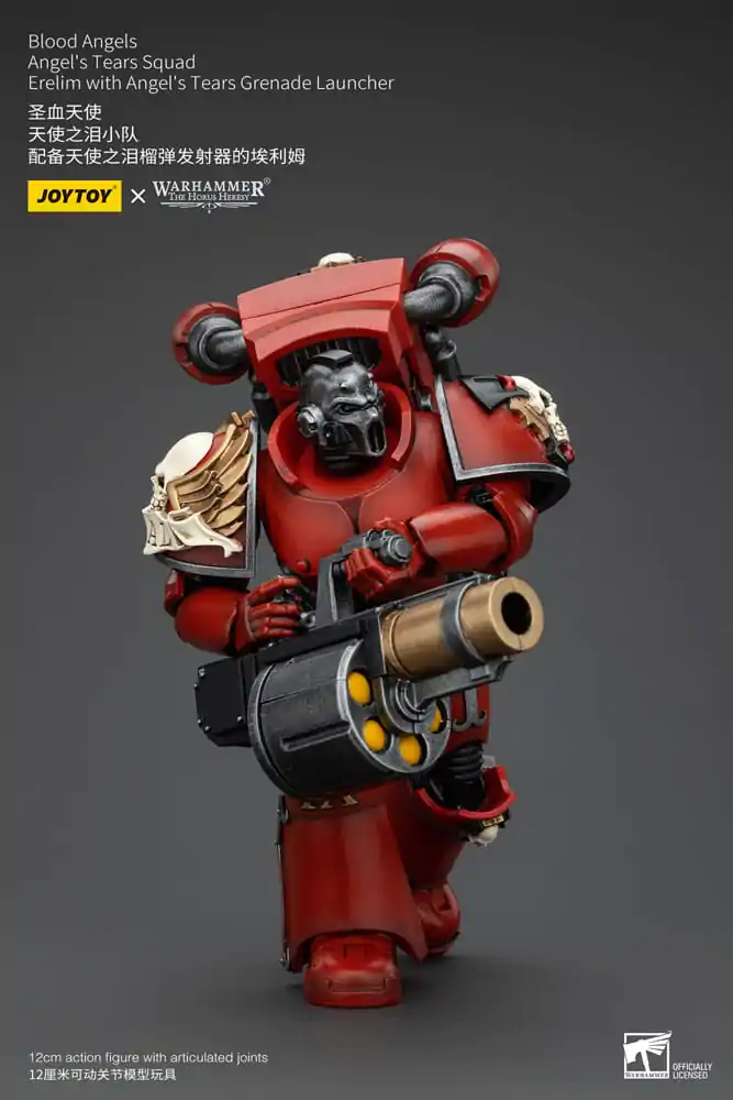 Warhammer The Horus Heresy Actionfigur 1/18 Blood Angels Angel's Tears Squad Erelim with Angel's Tears Grenade Launcher 12 cm termékfotó