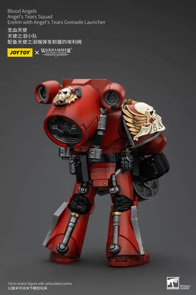 Warhammer The Horus Heresy Actionfigur 1/18 Blood Angels Angel's Tears Squad Erelim with Angel's Tears Grenade Launcher 12 cm termékfotó