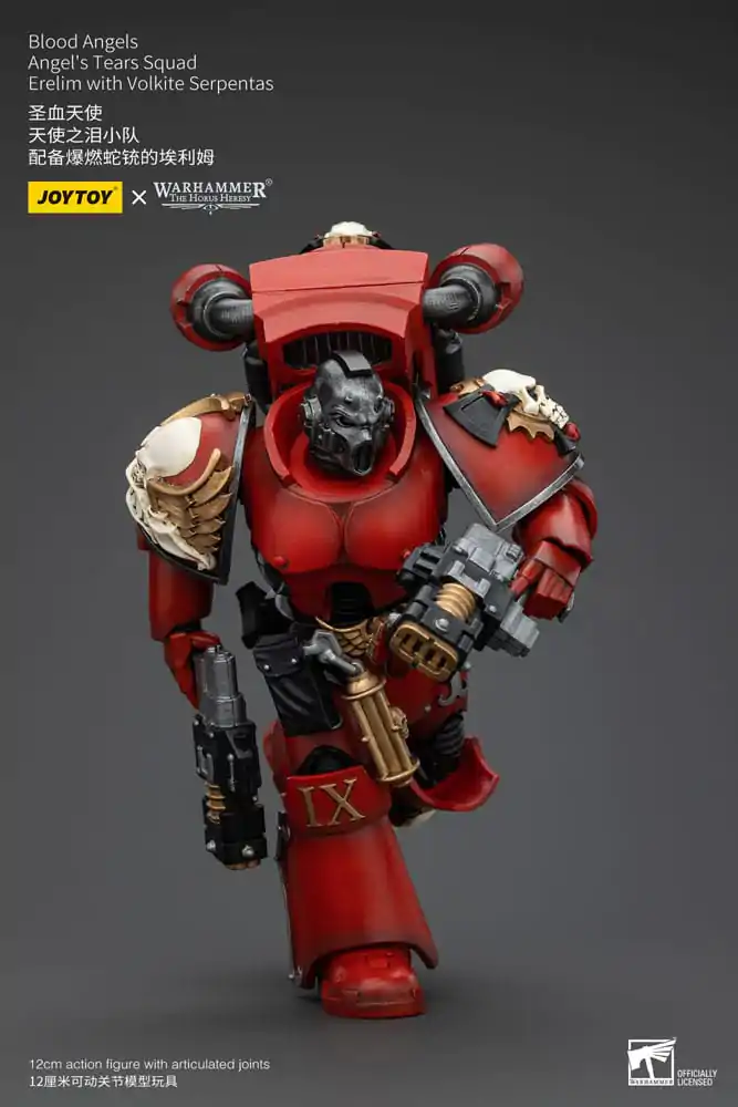 Warhammer The Horus Heresy Actionfigur 1/18 Blood Angels Angel's Tears SquadErelim with Volkite Serpentas 12 cm Produktfoto