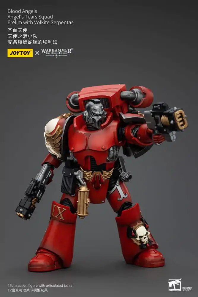 Warhammer The Horus Heresy Actionfigur 1/18 Blood Angels Angel's Tears SquadErelim with Volkite Serpentas 12 cm Produktfoto