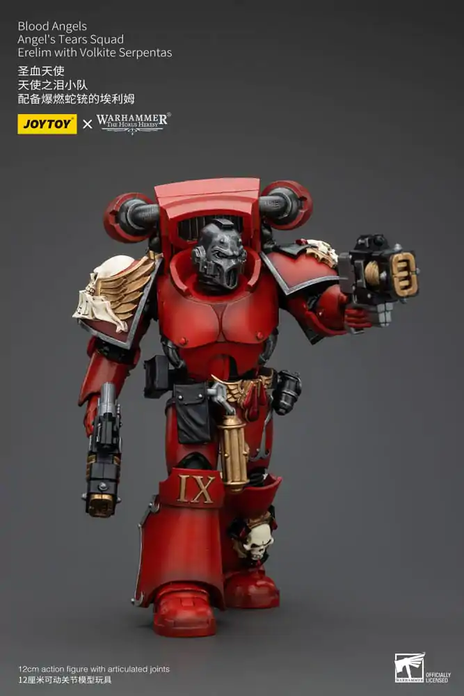 Warhammer The Horus Heresy Actionfigur 1/18 Blood Angels Angel's Tears SquadErelim with Volkite Serpentas 12 cm Produktfoto