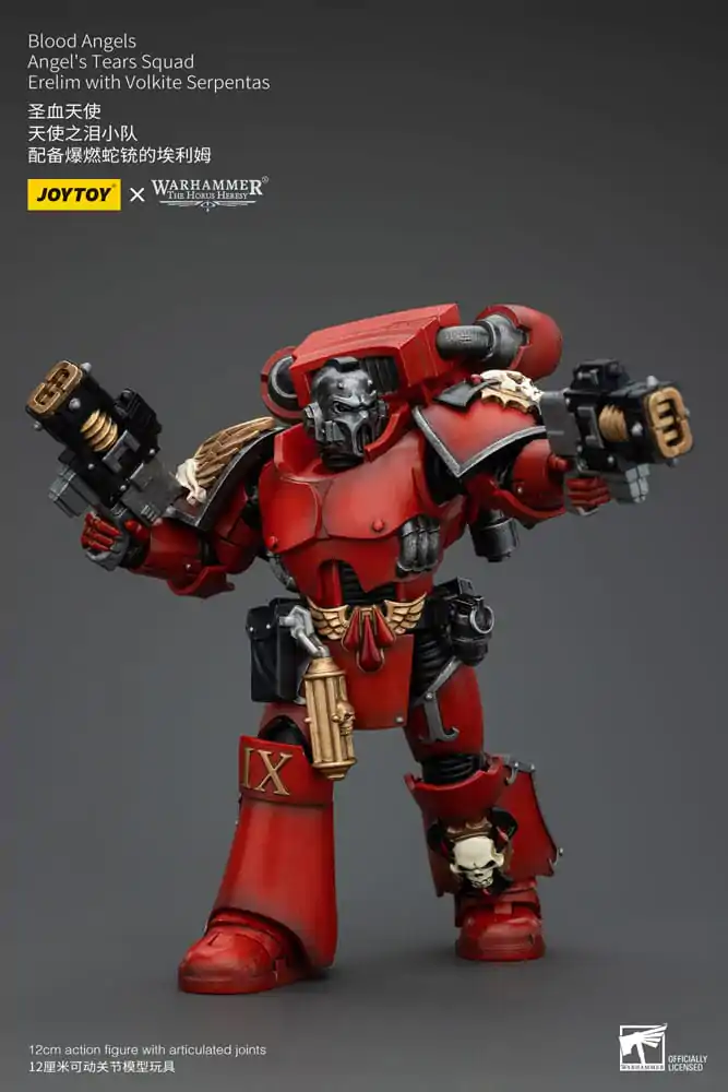 Warhammer The Horus Heresy Actionfigur 1/18 Blood Angels Angel's Tears SquadErelim with Volkite Serpentas 12 cm Produktfoto