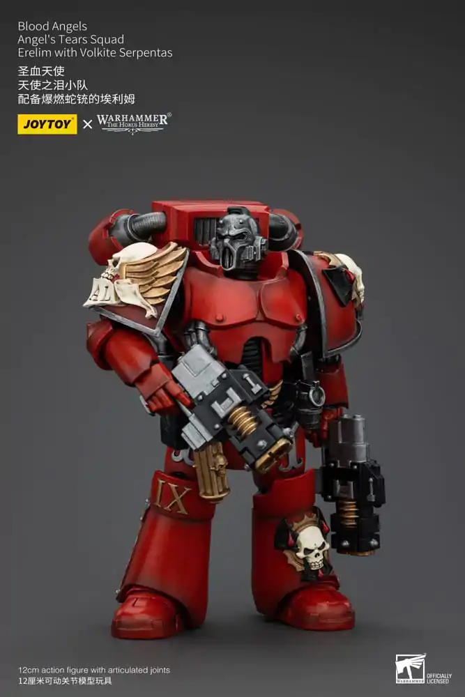 Warhammer The Horus Heresy Actionfigur 1/18 Blood Angels Angel's Tears SquadErelim with Volkite Serpentas 12 cm Produktfoto