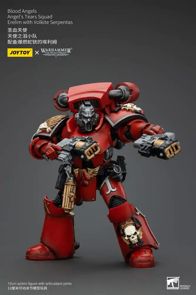 Warhammer The Horus Heresy Actionfigur 1/18 Blood Angels Angel's Tears SquadErelim with Volkite Serpentas 12 cm Produktfoto