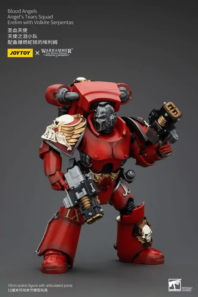 Warhammer The Horus Heresy Actionfigur 1/18 Blood Angels Angel's Tears SquadErelim with Volkite Serpentas 12 cm Produktfoto