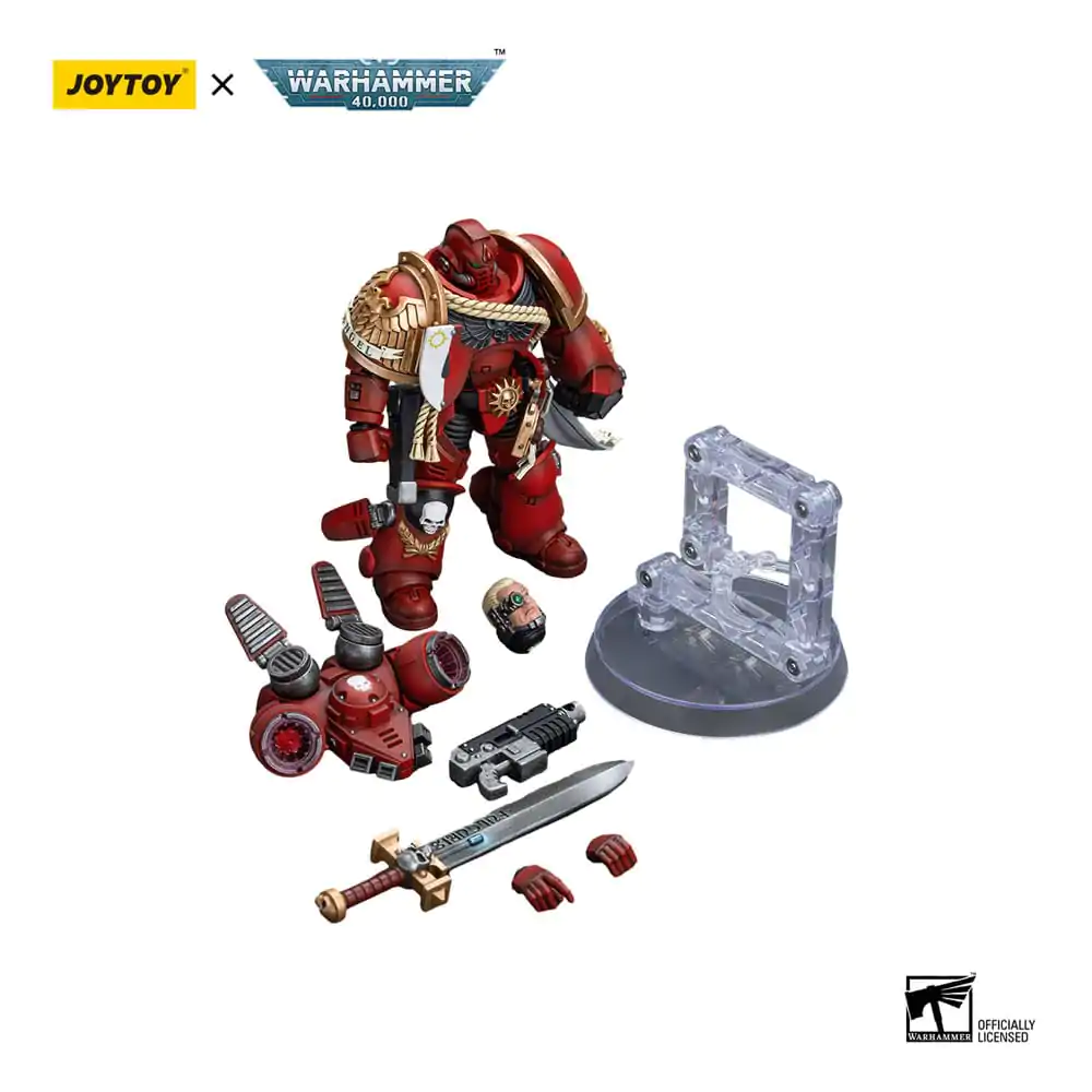 Warhammer The Horus Heresy Actionfigur 1/18 Blood Angels Captain With Jump Pack 12 cm Produktfoto
