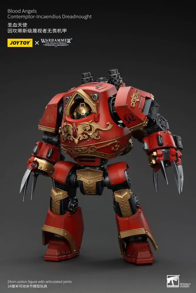 Warhammer The Horus Heresy Action Figur 1/18 Blood Angels Contemptor-Incaendius Dreadnought 24 cm termékfotó