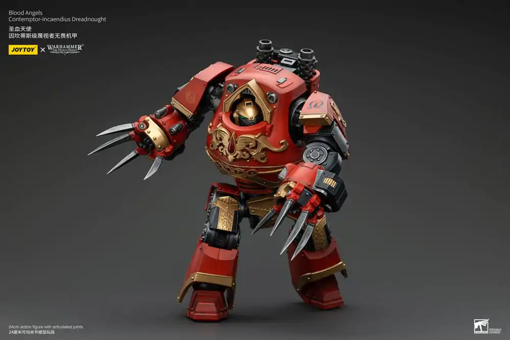 Warhammer The Horus Heresy Action Figur 1/18 Blood Angels Contemptor-Incaendius Dreadnought 24 cm termékfotó