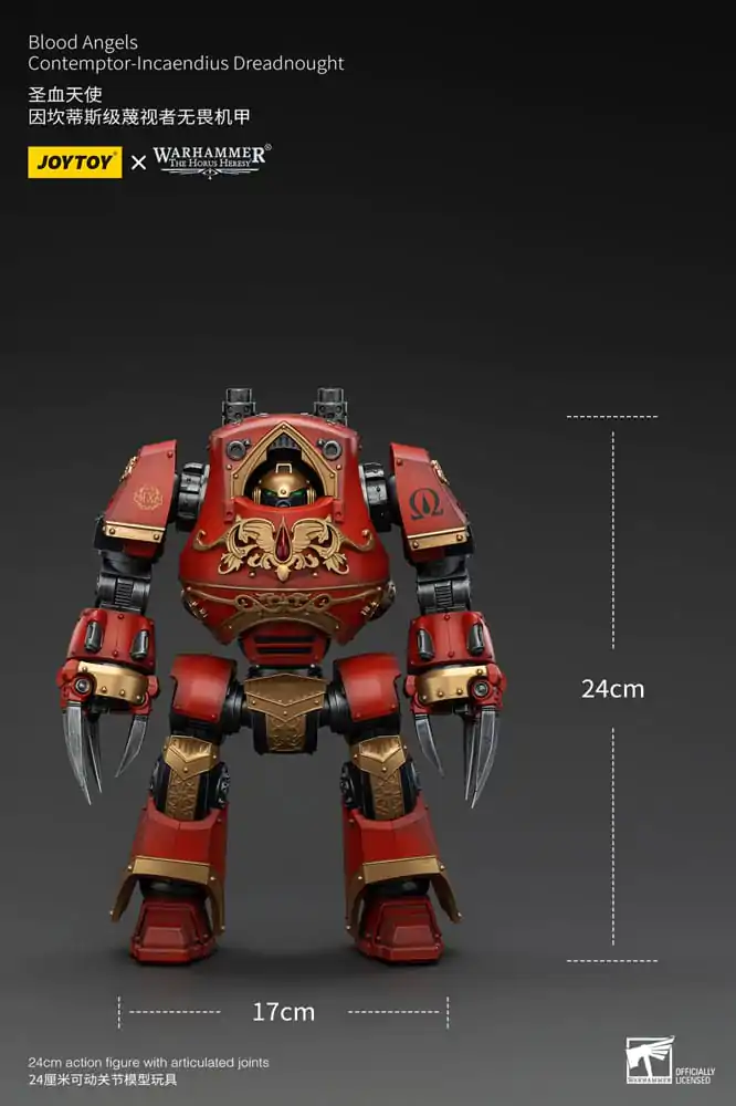 Warhammer The Horus Heresy Action Figur 1/18 Blood Angels Contemptor-Incaendius Dreadnought 24 cm termékfotó