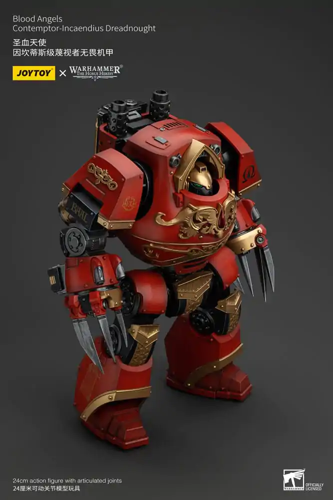 Warhammer The Horus Heresy Action Figur 1/18 Blood Angels Contemptor-Incaendius Dreadnought 24 cm termékfotó