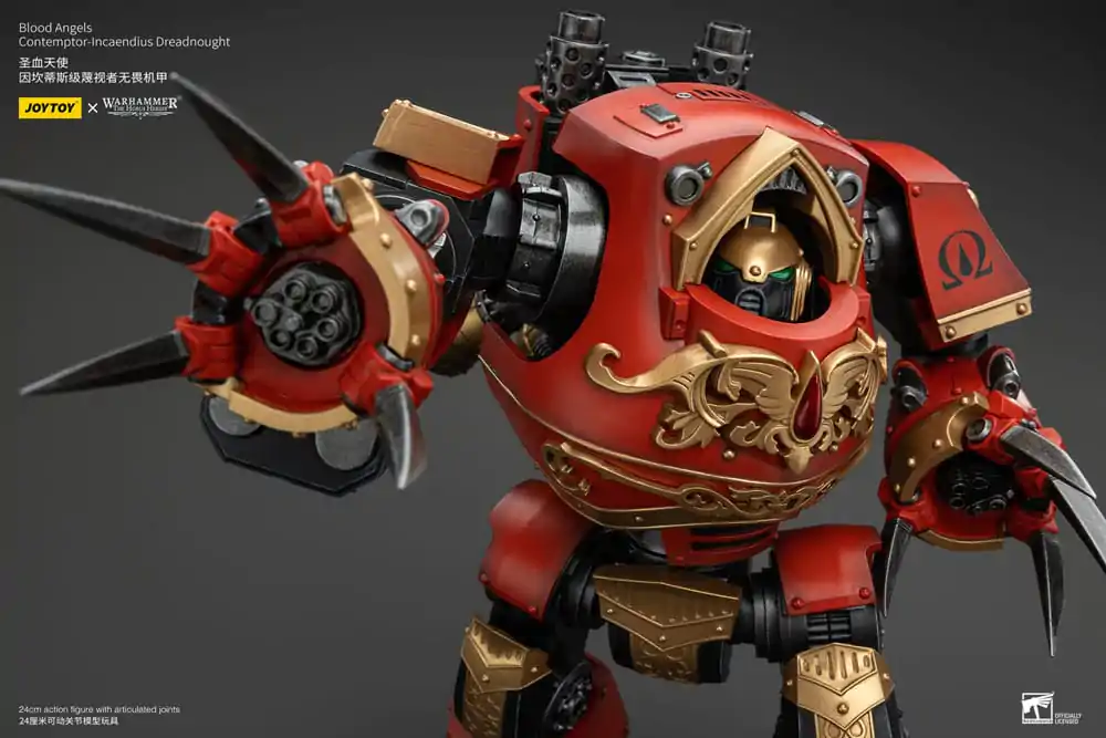 Warhammer The Horus Heresy Action Figur 1/18 Blood Angels Contemptor-Incaendius Dreadnought 24 cm termékfotó