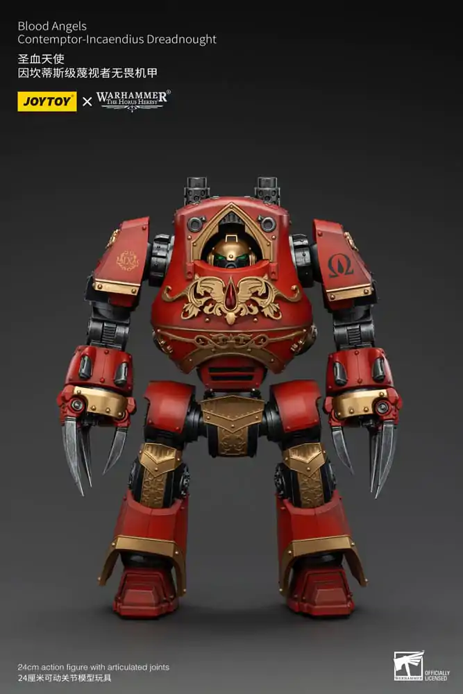 Warhammer The Horus Heresy Action Figur 1/18 Blood Angels Contemptor-Incaendius Dreadnought 24 cm termékfotó