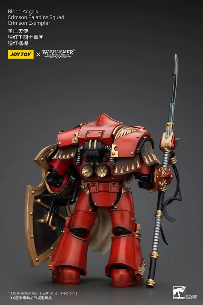 Warhammer The Horus Heresy Actionfigur 1/18 Blood Angels Crimson Paladins Squad Crimson Exemplar 14 cm termékfotó