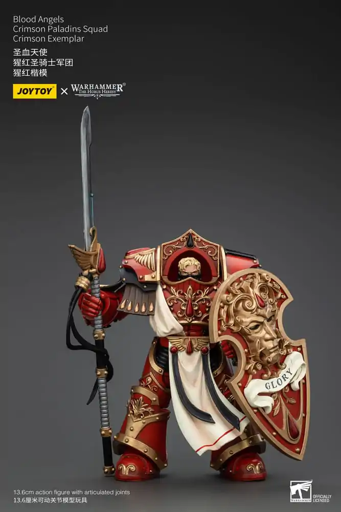 Warhammer The Horus Heresy Actionfigur 1/18 Blood Angels Crimson Paladins Squad Crimson Exemplar 14 cm termékfotó