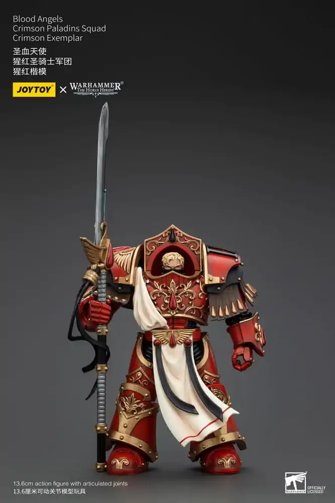 Warhammer The Horus Heresy Actionfigur 1/18 Blood Angels Crimson Paladins Squad Crimson Exemplar 14 cm termékfotó