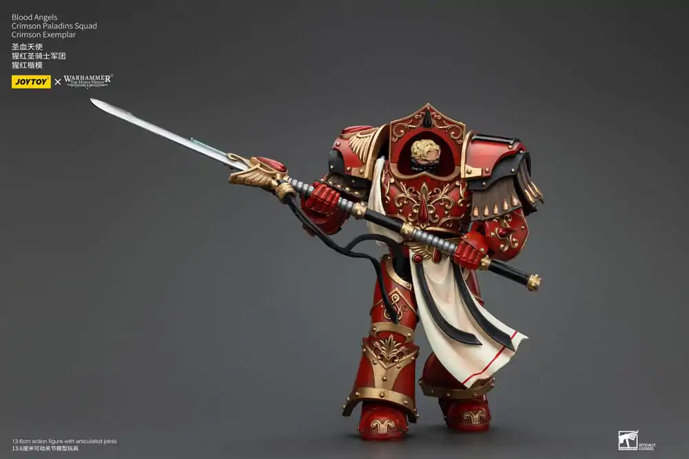 Warhammer The Horus Heresy Actionfigur 1/18 Blood Angels Crimson Paladins Squad Crimson Exemplar 14 cm termékfotó