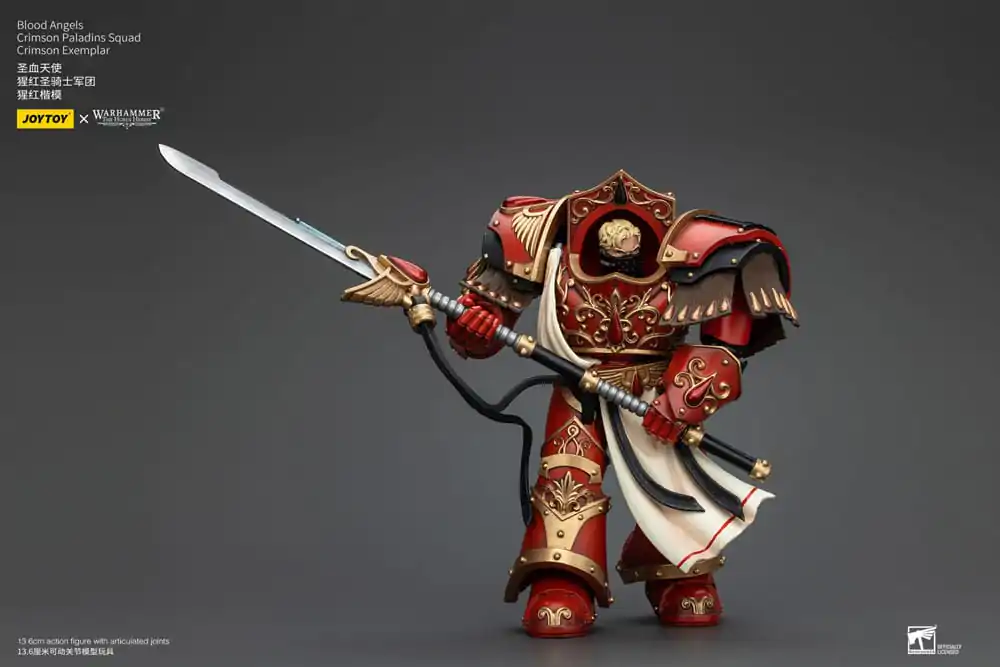 Warhammer The Horus Heresy Actionfigur 1/18 Blood Angels Crimson Paladins Squad Crimson Exemplar 14 cm termékfotó