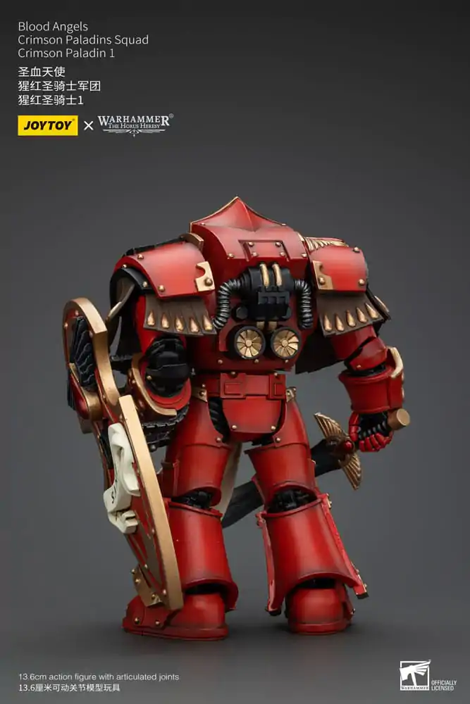 Warhammer The Horus Heresy Actionfigur 1/18 Blood Angels Crimson Paladins Squad Crimson Paladin 1 14 cm termékfotó