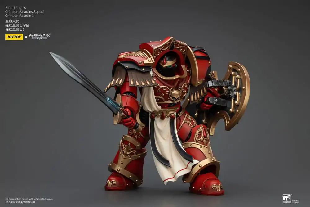 Warhammer The Horus Heresy Actionfigur 1/18 Blood Angels Crimson Paladins Squad Crimson Paladin 1 14 cm termékfotó