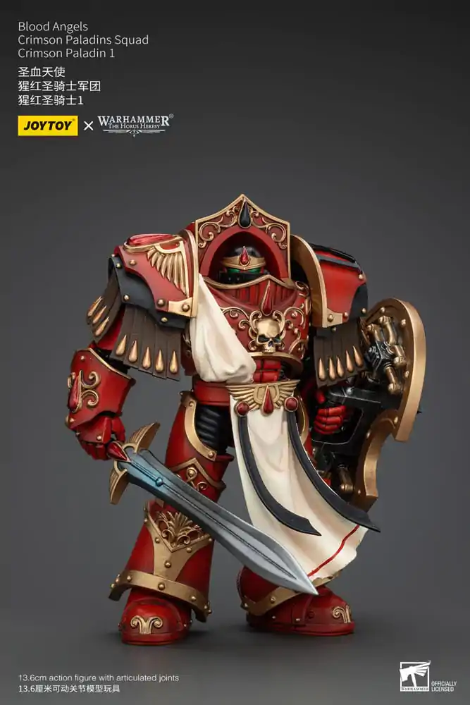 Warhammer The Horus Heresy Actionfigur 1/18 Blood Angels Crimson Paladins Squad Crimson Paladin 1 14 cm termékfotó