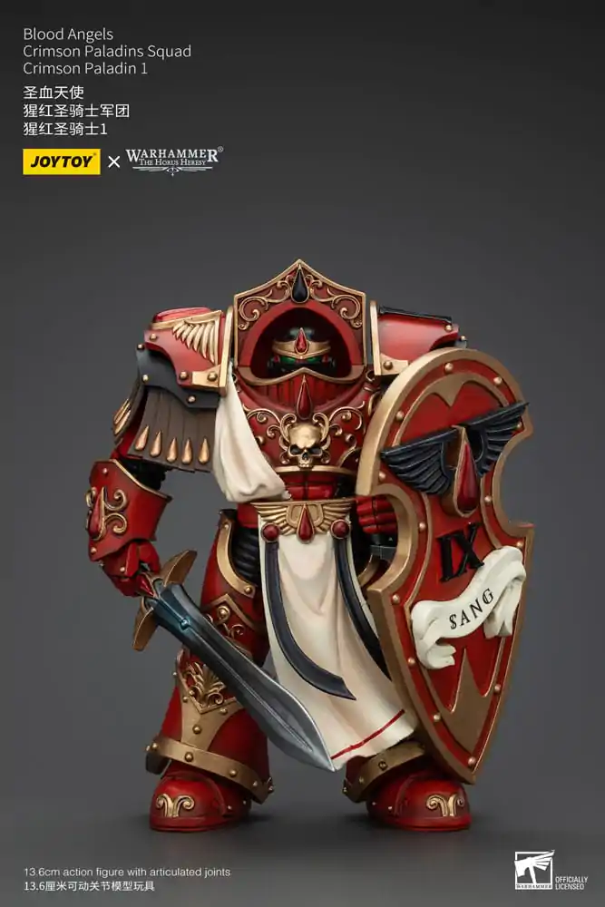 Warhammer The Horus Heresy Actionfigur 1/18 Blood Angels Crimson Paladins Squad Crimson Paladin 1 14 cm termékfotó