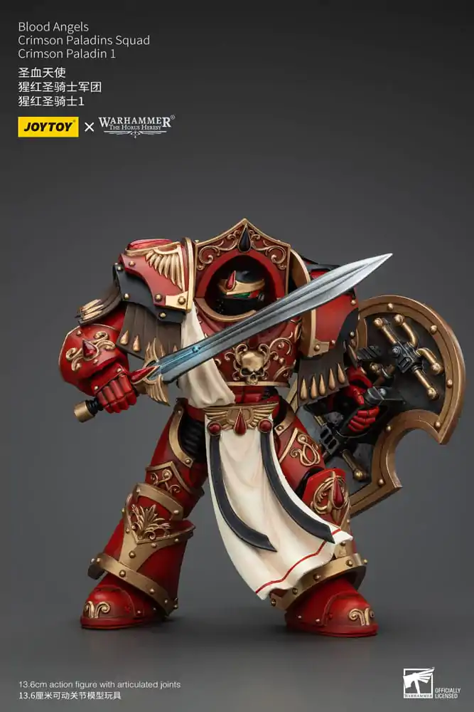 Warhammer The Horus Heresy Actionfigur 1/18 Blood Angels Crimson Paladins Squad Crimson Paladin 1 14 cm termékfotó