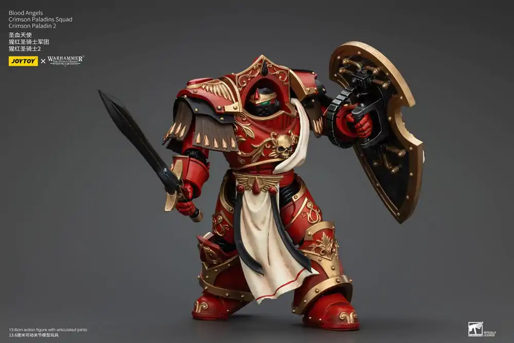 Warhammer The Horus Heresy Actionfigur 1/18 Blood Angels Crimson Paladins Squad Crimson Paladin 2 14 cm termékfotó