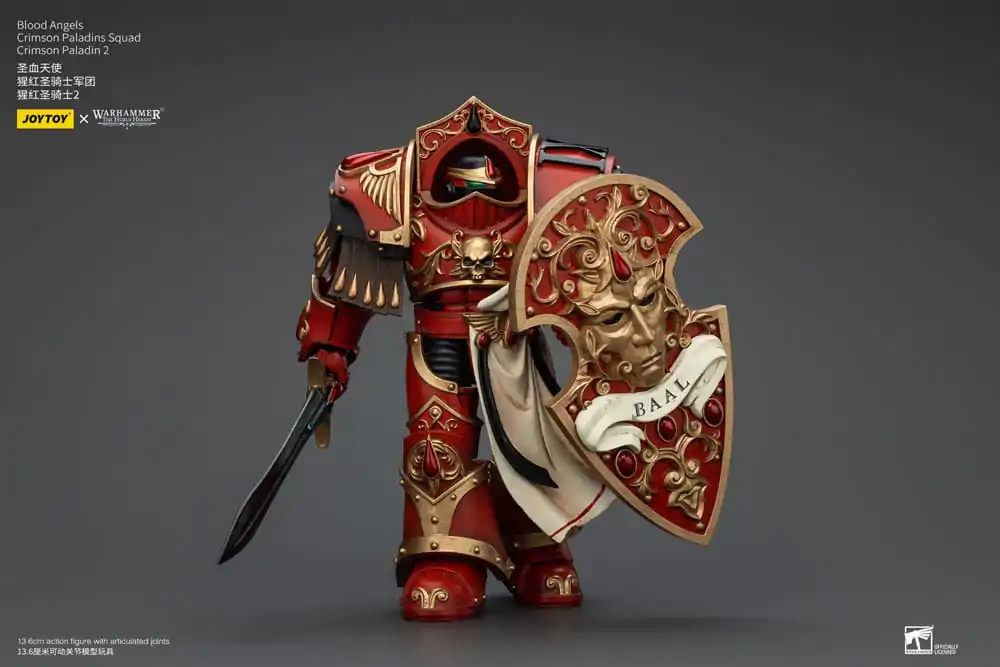 Warhammer The Horus Heresy Actionfigur 1/18 Blood Angels Crimson Paladins Squad Crimson Paladin 2 14 cm termékfotó