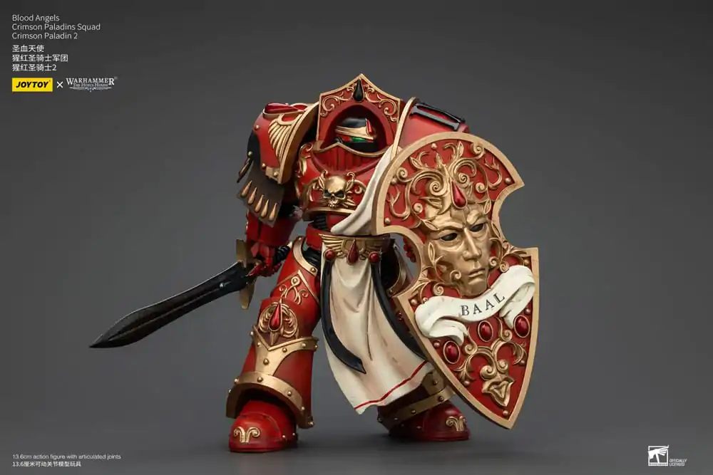 Warhammer The Horus Heresy Actionfigur 1/18 Blood Angels Crimson Paladins Squad Crimson Paladin 2 14 cm termékfotó