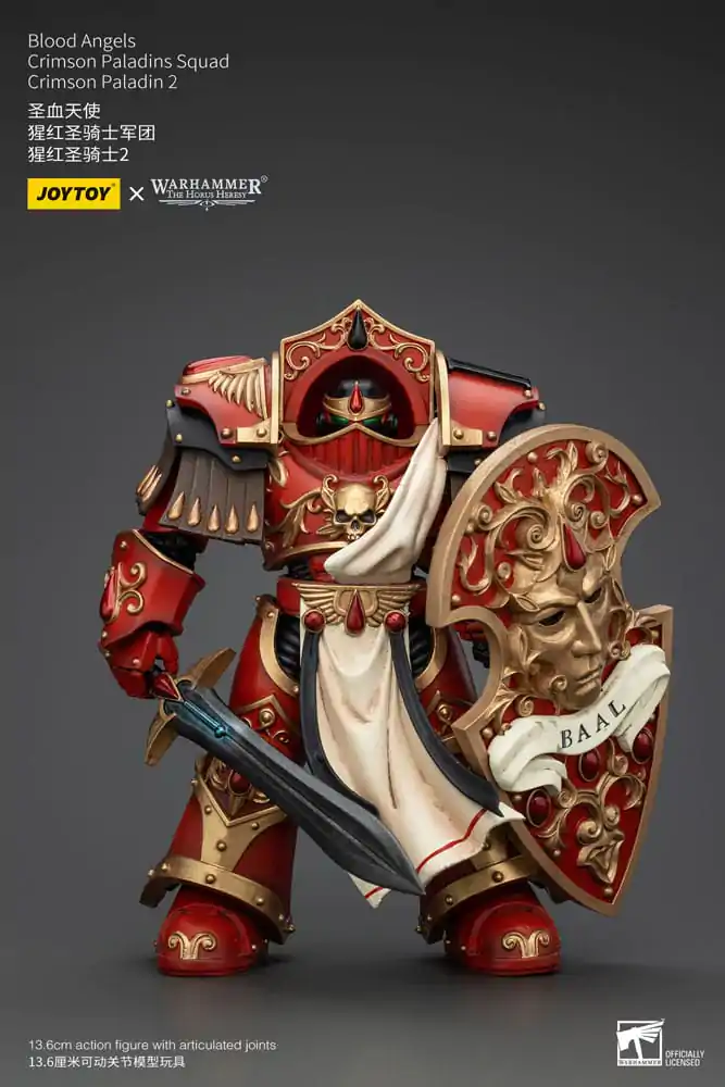 Warhammer The Horus Heresy Actionfigur 1/18 Blood Angels Crimson Paladins Squad Crimson Paladin 2 14 cm termékfotó