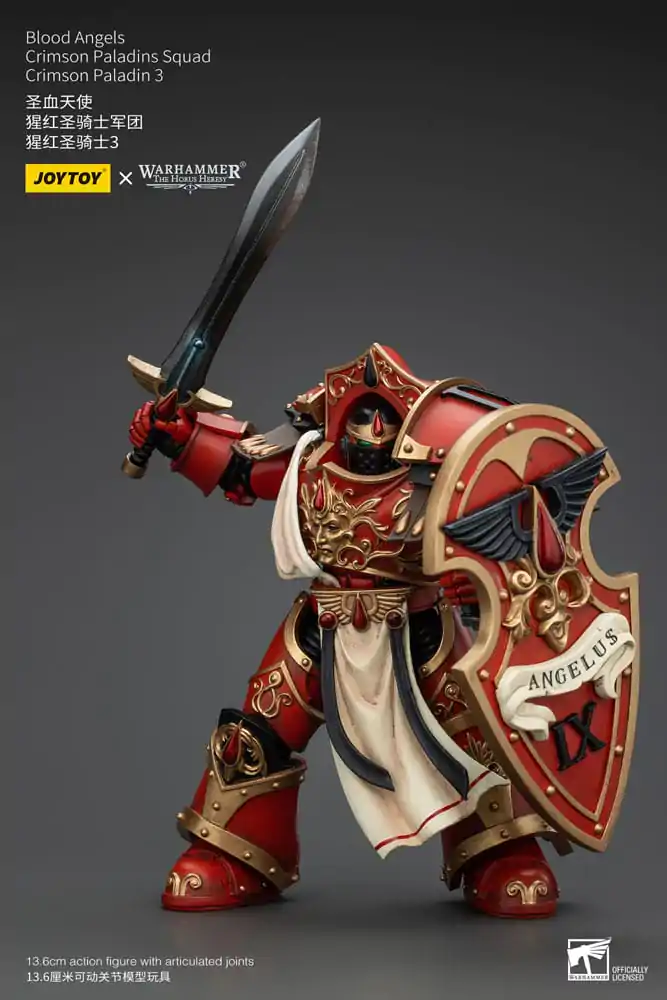 Warhammer The Horus Heresy Actionfigur 1/18 Blood Angels Crimson Paladins Squad Crimson Paladin 3 14 cm termékfotó