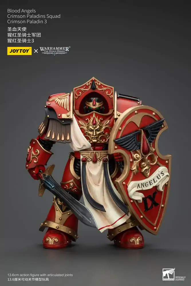 Warhammer The Horus Heresy Actionfigur 1/18 Blood Angels Crimson Paladins Squad Crimson Paladin 3 14 cm termékfotó