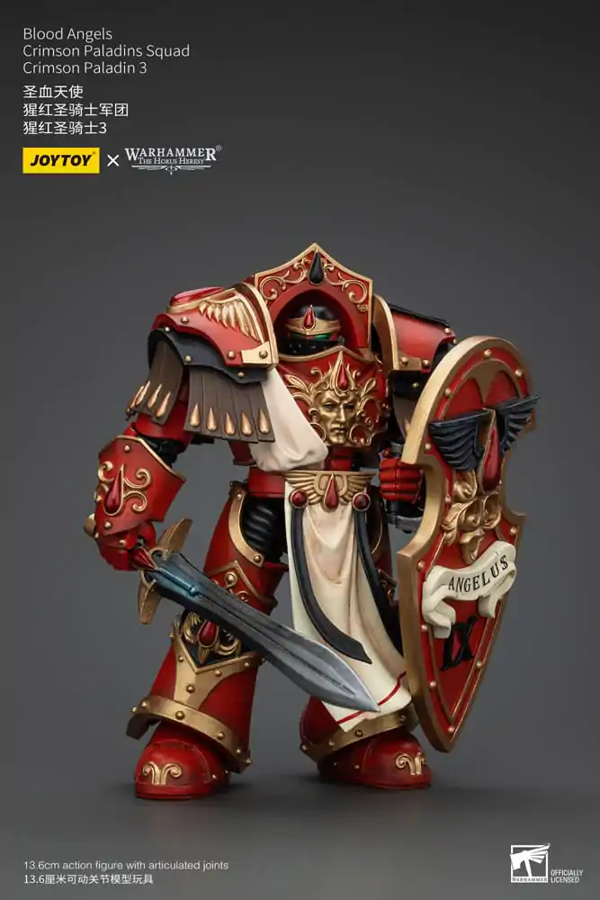 Warhammer The Horus Heresy Actionfigur 1/18 Blood Angels Crimson Paladins Squad Crimson Paladin 3 14 cm termékfotó