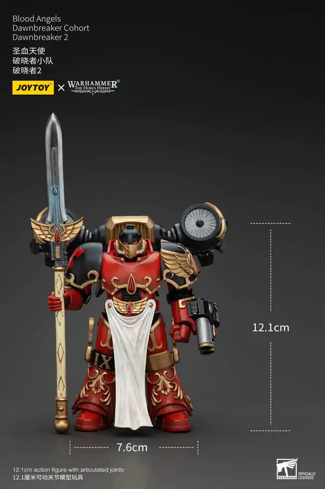 Warhammer The Horus Heresy Action Figur 1/18 Blood Angels Dawnbreaker Cohort Dawnbreaker 2 13 cm termékfotó