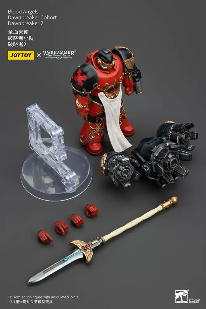 Warhammer The Horus Heresy Action Figur 1/18 Blood Angels Dawnbreaker Cohort Dawnbreaker 2 13 cm termékfotó