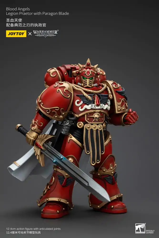 Warhammer The Horus Heresy Actionfigur 1/18 Blood Angels Legion Praetor with Paragon Blade 13 cm termékfotó