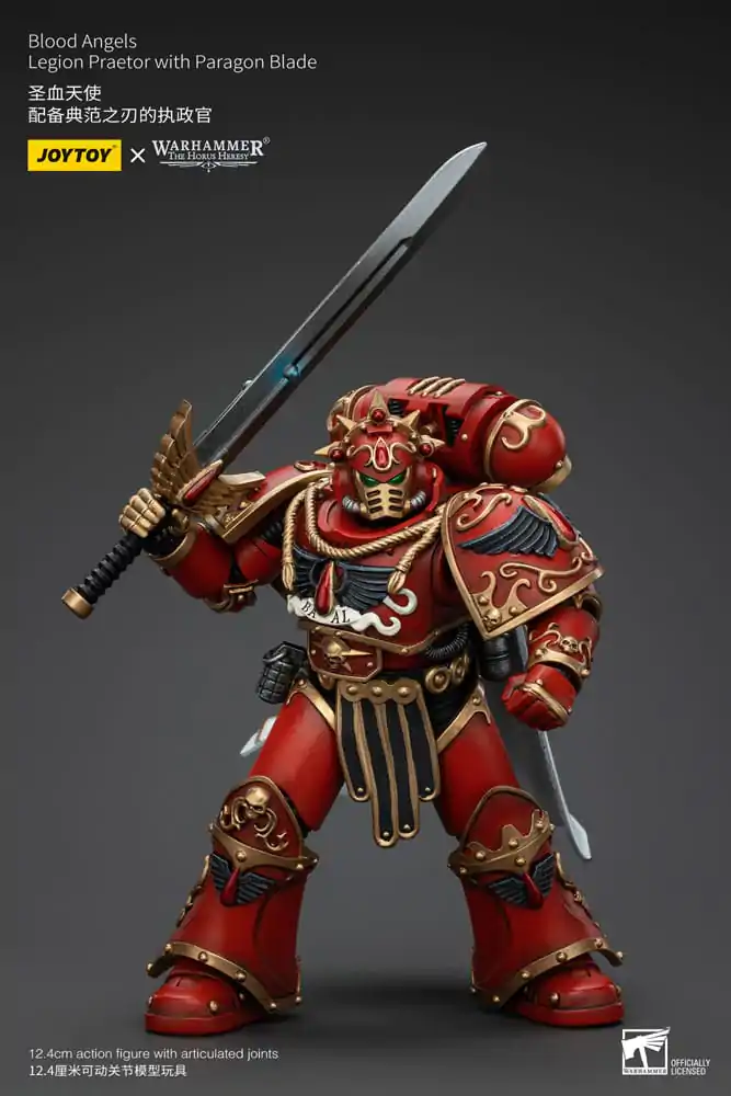 Warhammer The Horus Heresy Actionfigur 1/18 Blood Angels Legion Praetor with Paragon Blade 13 cm termékfotó