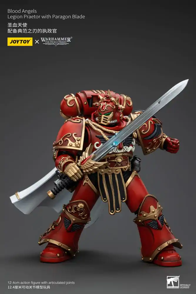 Warhammer The Horus Heresy Actionfigur 1/18 Blood Angels Legion Praetor with Paragon Blade 13 cm termékfotó