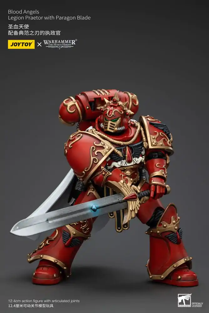 Warhammer The Horus Heresy Actionfigur 1/18 Blood Angels Legion Praetor with Paragon Blade 13 cm termékfotó