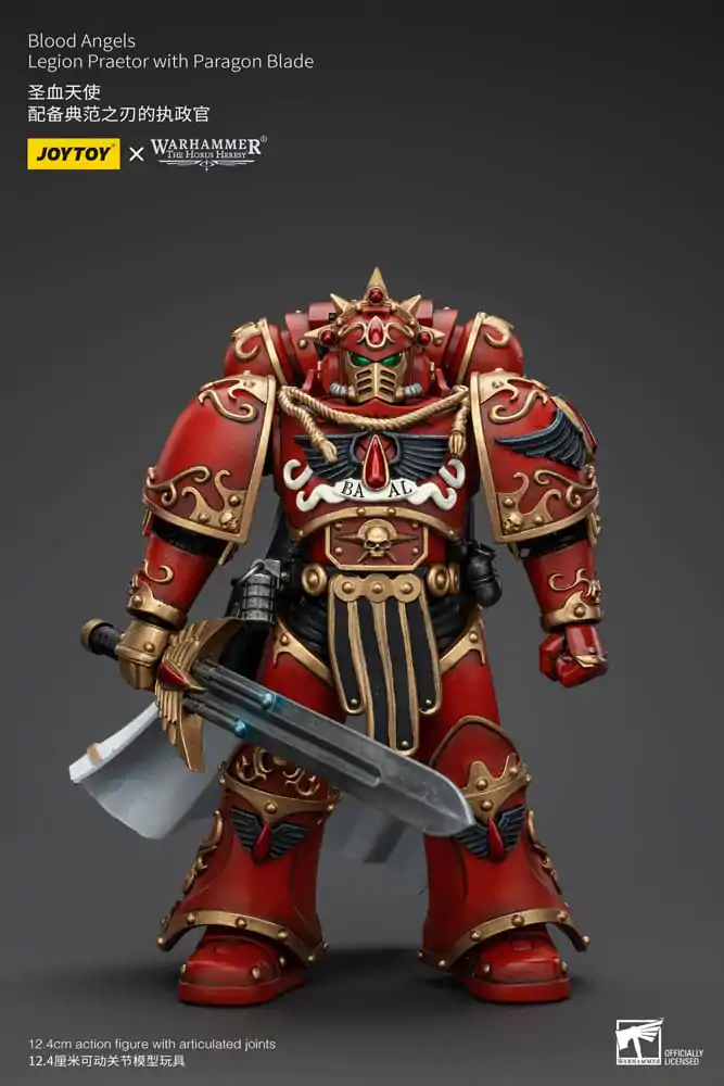 Warhammer The Horus Heresy Actionfigur 1/18 Blood Angels Legion Praetor with Paragon Blade 13 cm termékfotó